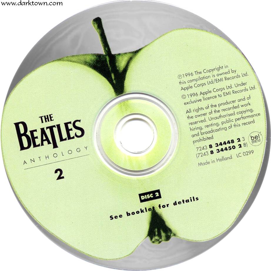 The Beatles Anthology 2 CD2 CD Covers Cover Century Over 1 000